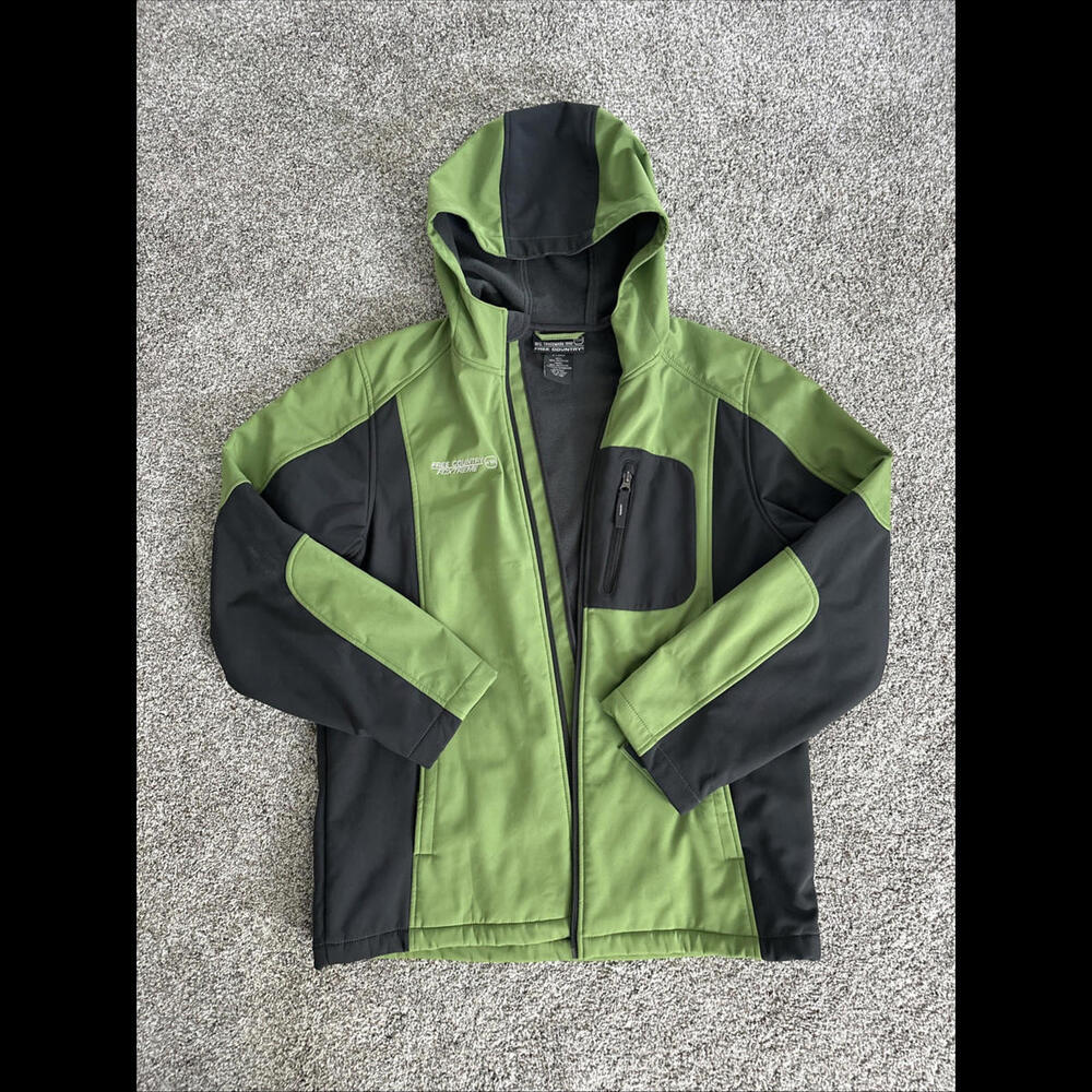 free country fcxtreme‎ jacket Green X-large Winter Light Water resistant Youth